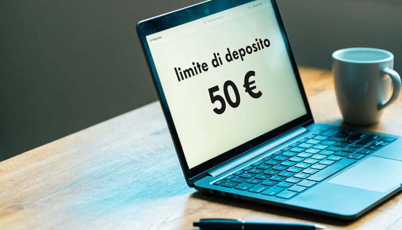 Un foglio di concessione in carta con un timbro rosso, appoggiato su una scrivania di legno accanto a una penna