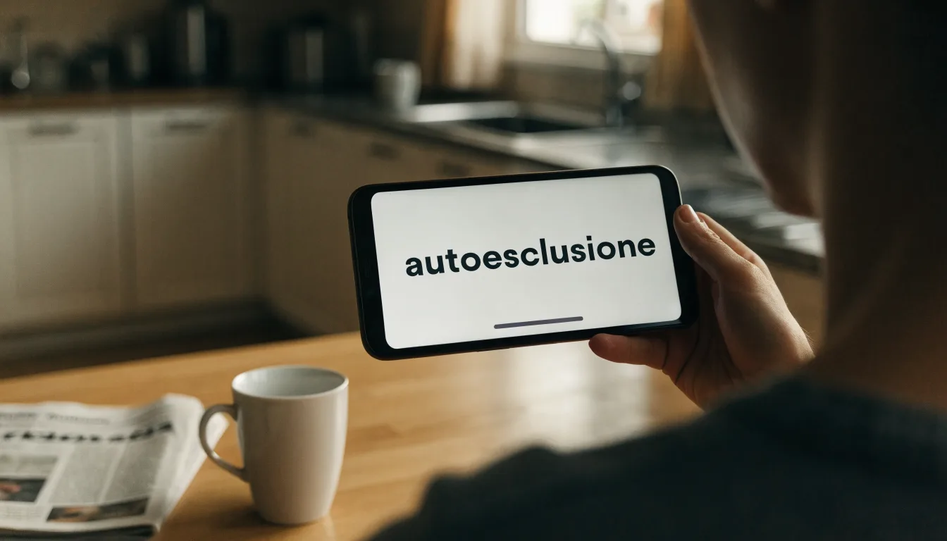 Un documento di identità appoggiato accanto a uno smartphone con un timer sullo schermo, su un tavolo da cucina